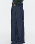 Denim Wide Leg, Indigo