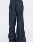 Denim Wide Leg, Indigo
