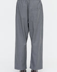 Pinot Wo110 - Superfine Wool Trousers, Mid Grey Melange