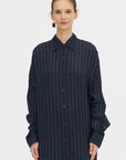 Cocoon Button-down, Navy