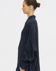Cocoon Button-down, Navy