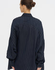 Cocoon Button-down, Navy