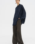 Cocoon Button-down, Navy