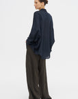 Cocoon Button-down, Navy