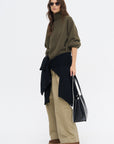 Pasadena Cob - Cotton Gabardine Trousers, Cord