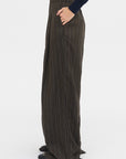 Wide Leg Pants, Brown