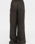Wide Leg Pants, Brown