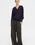 Wide Leg Pants, Brown
