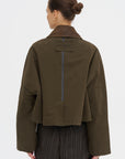 Precious Cargo Jacket, Khaki Green