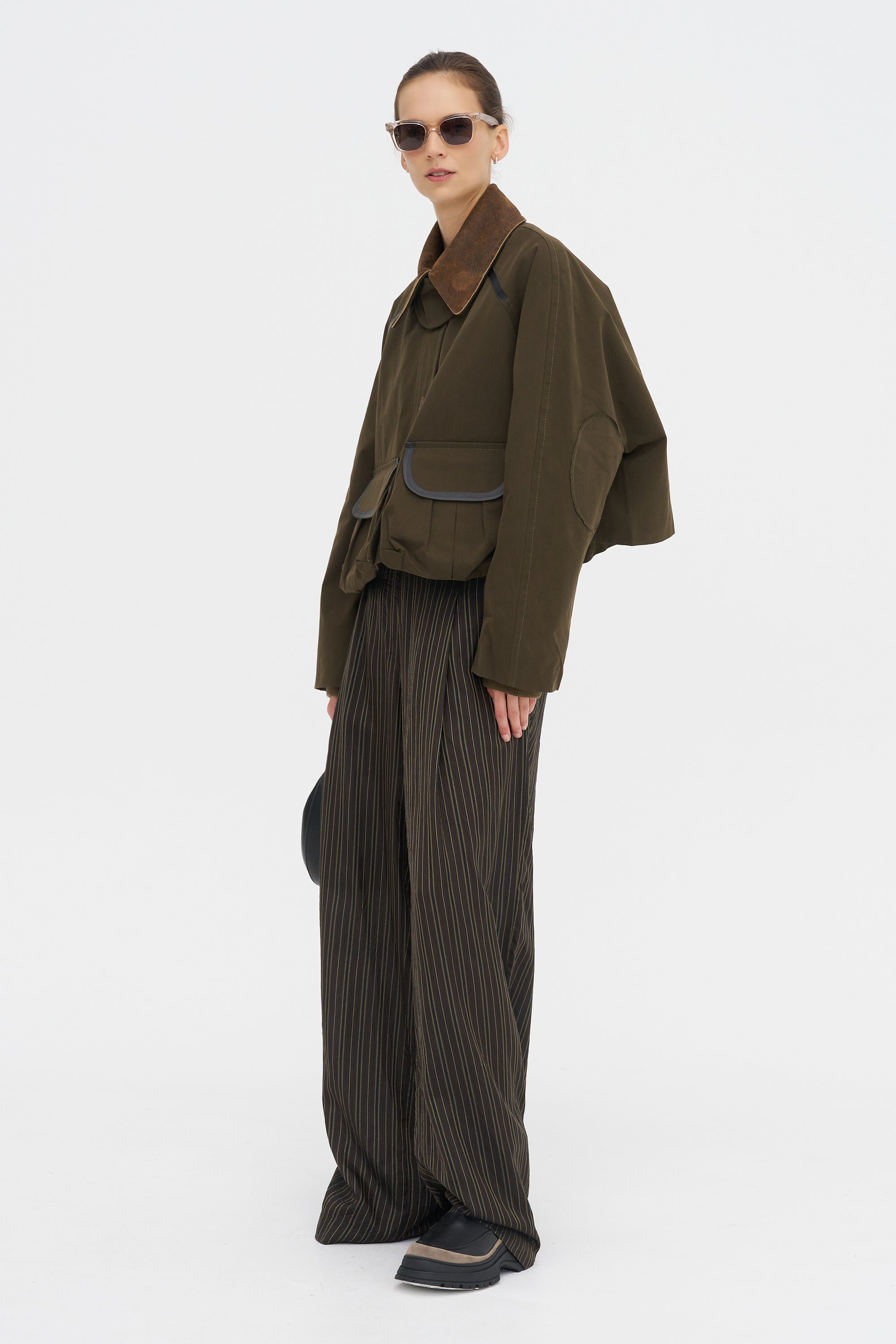 Precious Cargo Jacket, Khaki Green