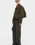 Precious Cargo Jacket, Khaki Green