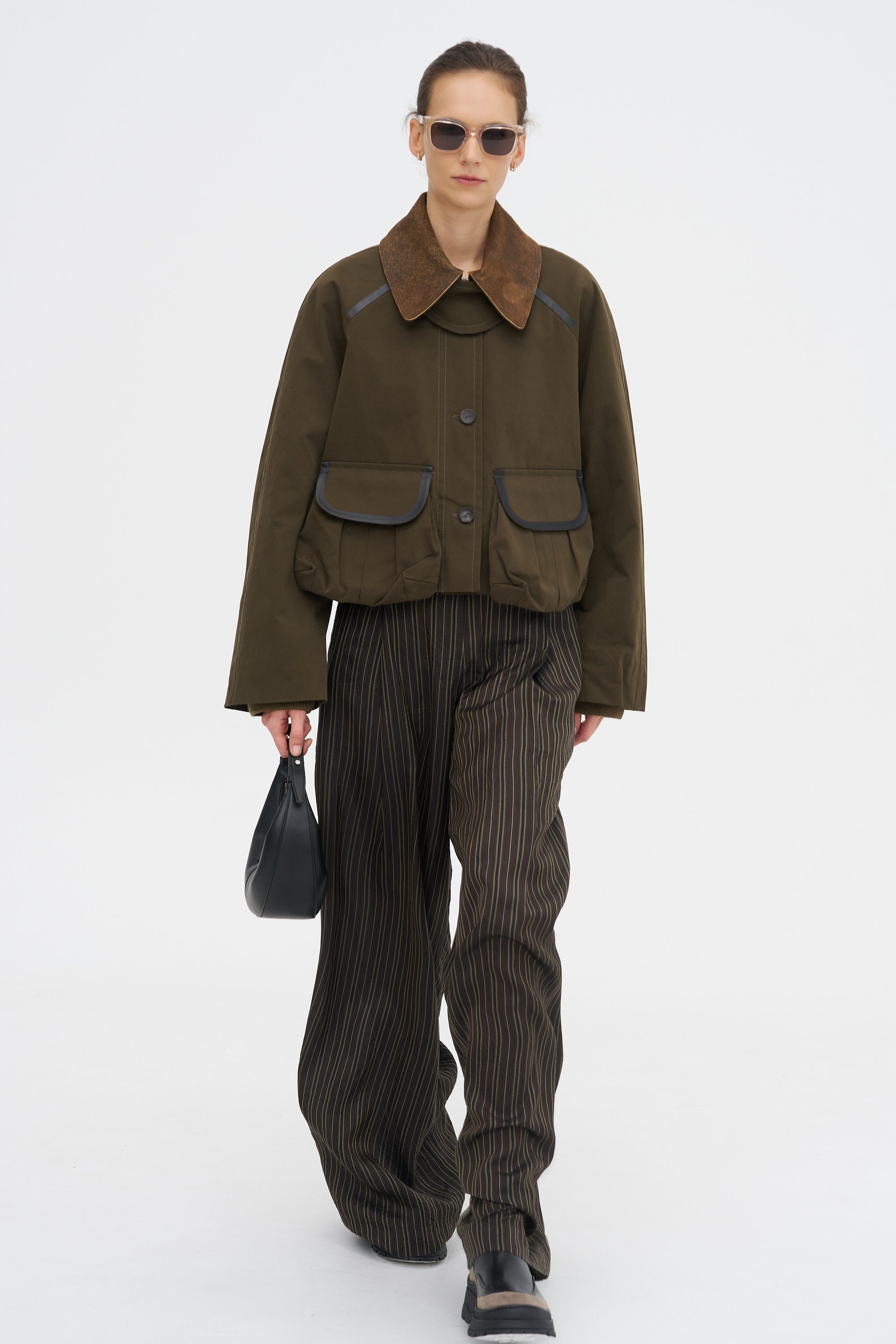 Precious Cargo Jacket, Khaki Green