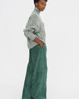 Pasha - Elastic Waist Pants, Pine