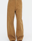 Curved Seam Army Pant, Light Brown