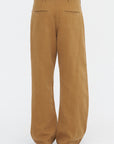 Curved Seam Army Pant, Light Brown