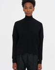 Kasplya - Rib Sweater, Black