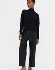 Kasplya - Rib Sweater, Black