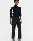 Kasplya - Rib Sweater, Black