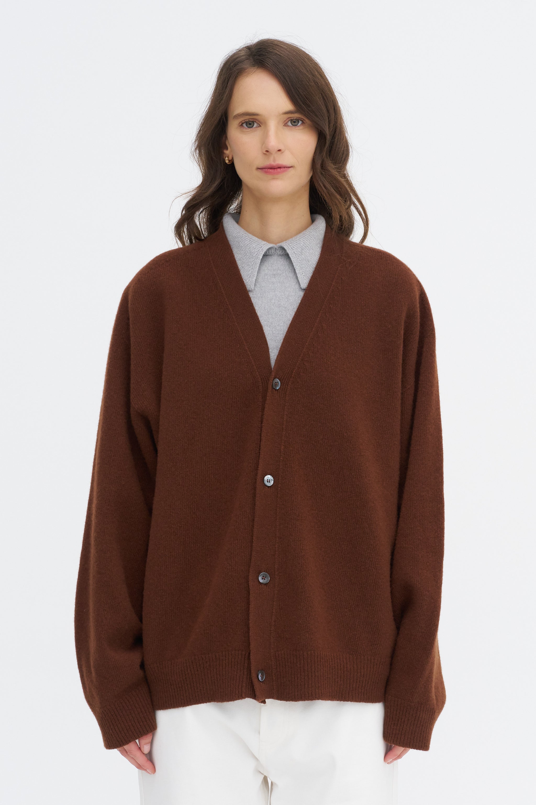◆Sienne◆ Sophie Wool Cardigan Camel S4WKN12F8 Sophie Wool Cardigan (Camel) - sienne
