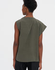 Teiho - Sleeveless Top, Thyme