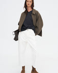 Mexico Ymer - V-neck Xtrafine Merino Wool Sweater, Charcoal Melange
