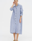 Sophie Dress, Multi Stripe