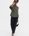 Teiho - Sleeveless Top, Thyme
