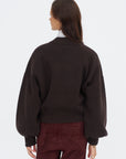 Adriana - Cardigan, Mud Brown