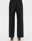 Phevati - Cropped Pants, Black