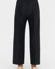 Phevati - Cropped Pants, Black
