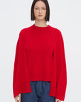 Crew Cape Knit, Poppy