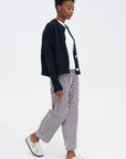 Life Is A Beach Pant, Choco Stripe
