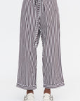 Life Is A Beach Pant, Choco Stripe