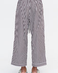 Life Is A Beach Pant, Choco Stripe