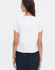 Beaded Shirt, Optical White