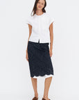 Beaded Shirt, Optical White
