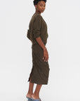 Simbi - Fluent Skirt, Chestnut