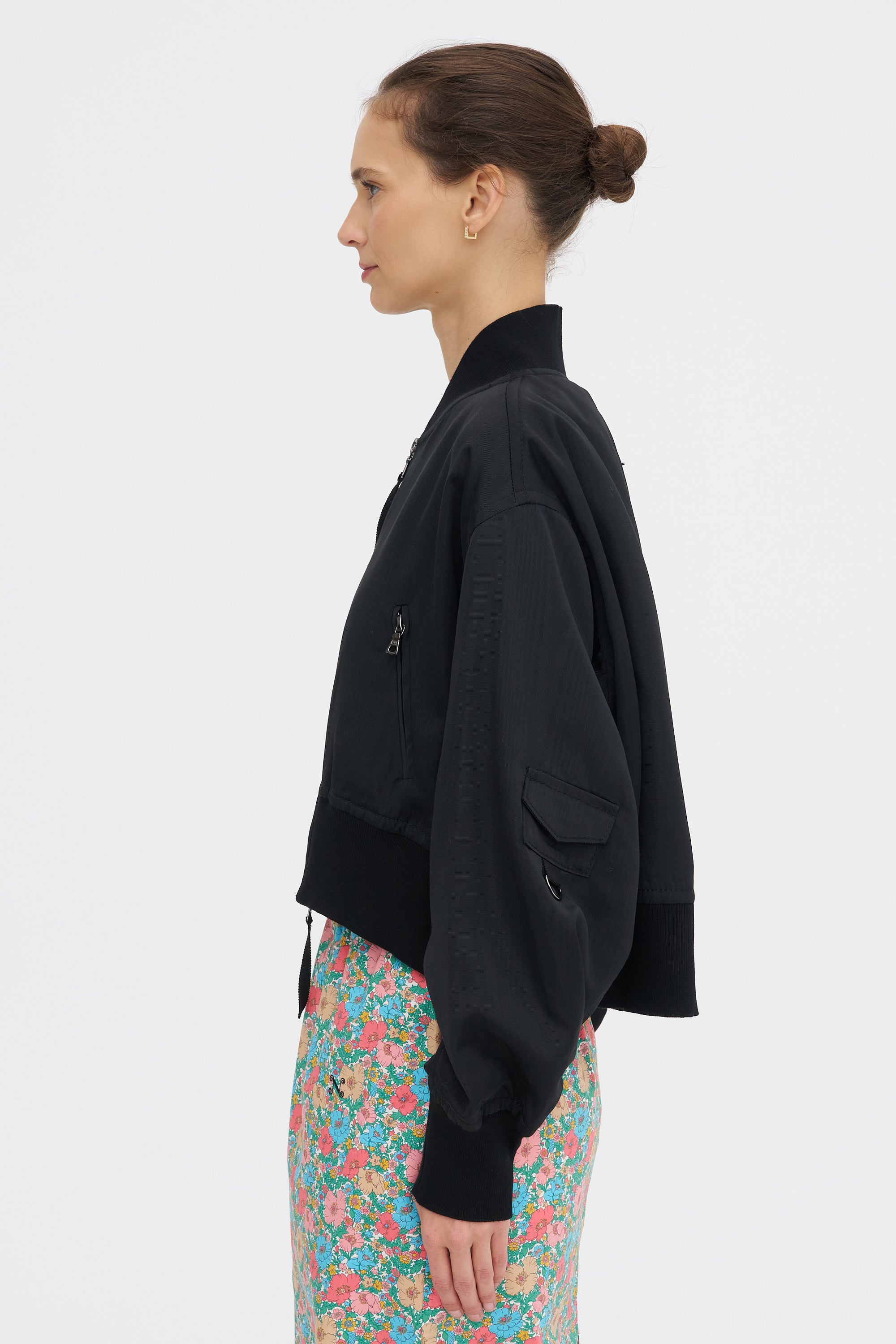 Aviator Jacket, Noir