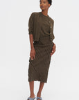Simbi - Fluent Skirt, Chestnut