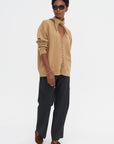 Shawl Cardigan, Camel