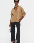Shawl Cardigan, Camel