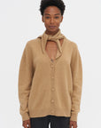 Shawl Cardigan, Camel