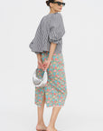 Grand Bazaar Mini Top, Black and White Stripes