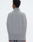 Roxalena Knit Cape, Istanbul Fog