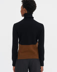 Turtleneck Sweater, Burgundy