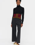 Turtleneck Sweater, Burgundy