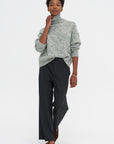 Flared Trousers, Anthracite