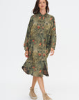 Reversible Jumbo Shirtdress, Plaid