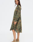 Reversible Jumbo Shirtdress, Plaid