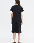Adi Frill Dress, Black
